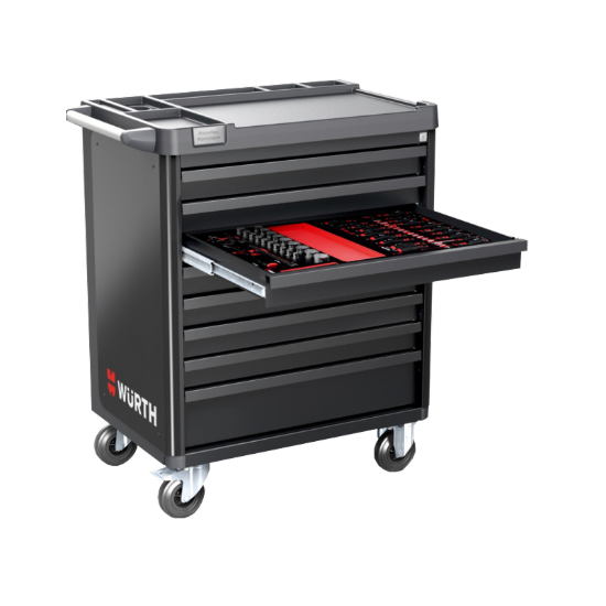 Slika Opremljen delovni voziček Basic 8.8/8 z 256 kosi