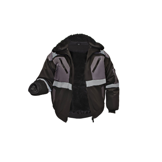 Slika DELOVNA PILOT JAKNA S KRZNOM-3XL