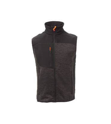 Slika PLETEN BREZROKAVNIK TOUR-TEMNO SIV-L