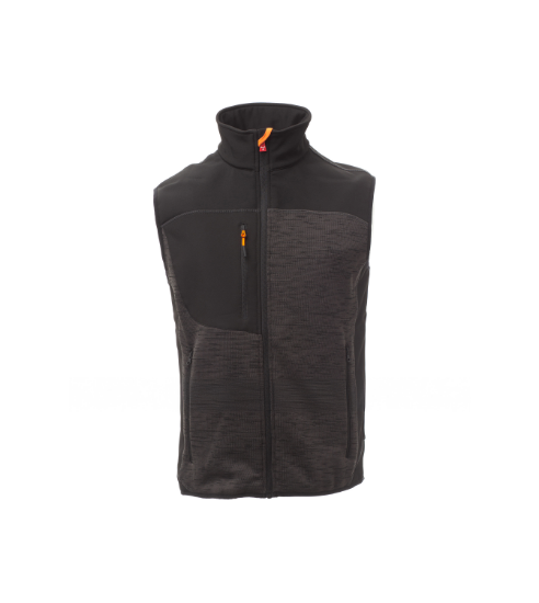 Slika PLETEN BREZROKAVNIK TOUR-TEMNO SIV-L