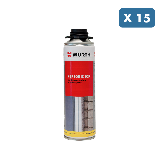 Slika 45 x PU PENA PURLOGIC TOP, 500 ml+ GRATIS pištola