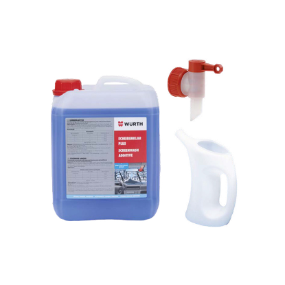 Slika 20 L zimsko čistilo za steklo z izlivno pipo + merilna posoda z izlivnim vratom
