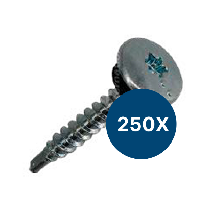 Slika Samovrtalni kleparski vijak, lečasta glava TTAP25, 4.8X35MM