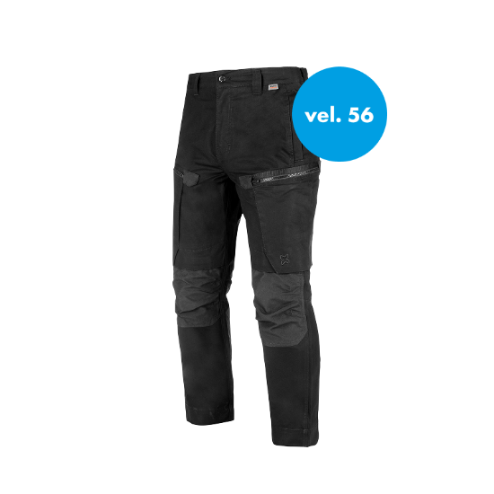 Slika CARGO DELOVNE HLAČE URBAN PRO (ČRNE), velikost 56