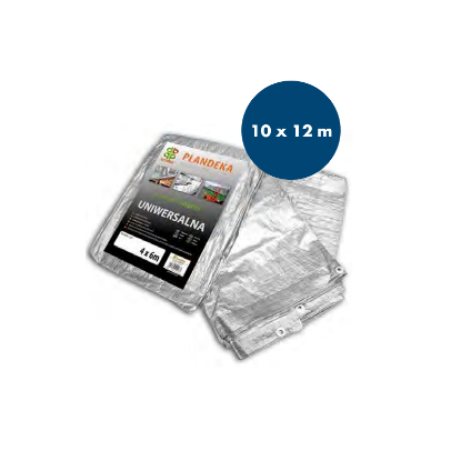 Slika 120G SREBRNA ZAŠČITNA PONJAVA "TARPAULIN", 10X12M