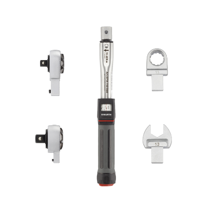 Slika 12-60Nm Moment ključ s snemljivimi natičnimi glavami, 9X12mm