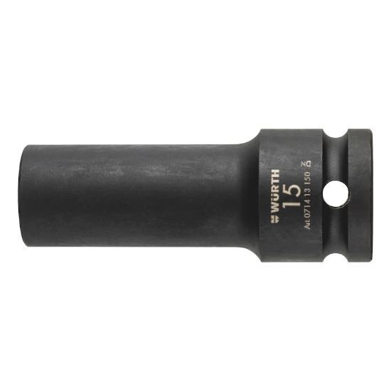 Slika 1/2-" vložek za ključ z udarnim nastavkom, šestkotnik, metrični, dolg