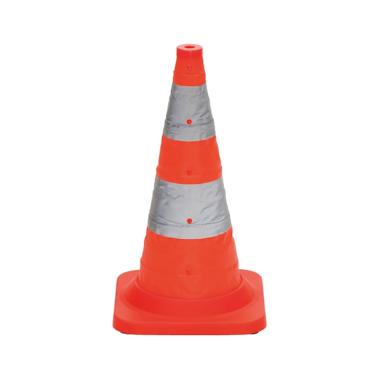 Slika STOŽEC OPOZORILNI ZLOŽLJIVI Z DRŽALOM-PH72