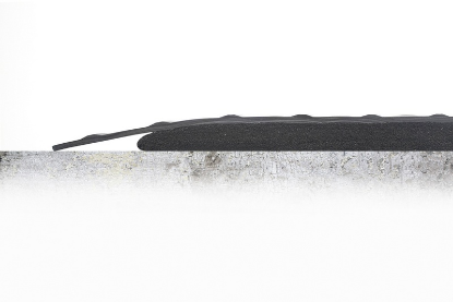 Slika TALNA PODLOGA-PVC-PREMIUM-ČRNA/RUMENA-NESK.-90CM