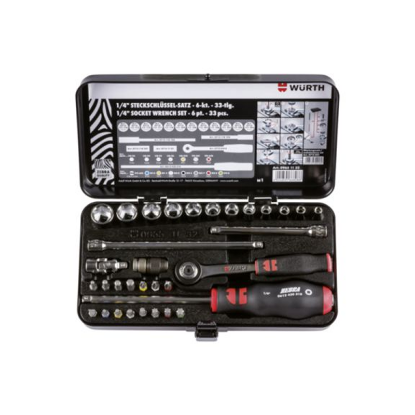 Slika 33-delni set 1/4" natičnih ključev