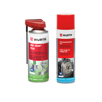 Slika Tekoča mast NSF v spreju (400 ml) + razmaščevalec NSF v spreju (500 ml)