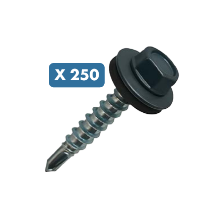 Slika 250 x samovrtalni kleparski vijaki, 4,8 x 35 mm