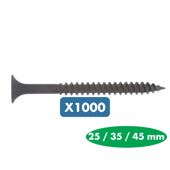 Slika 1000 x vijak za suho montažo, 3,5 mm