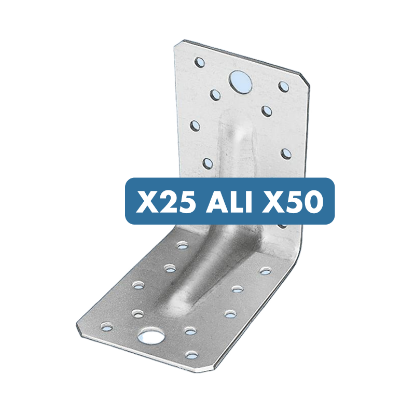 Slika Perforiran kovinski kotni spojnik, TIP A