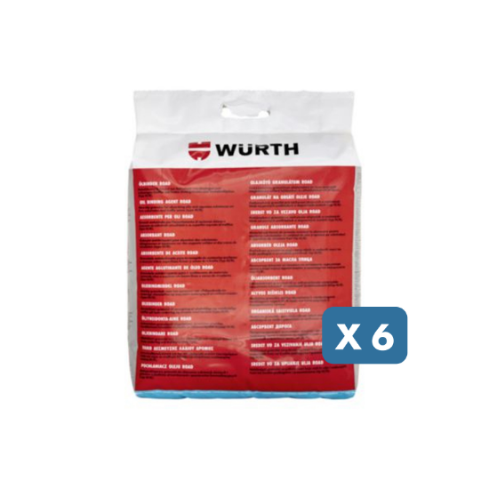 Slika 6 x 10 kg mikro absorber granule za razlite tekočine