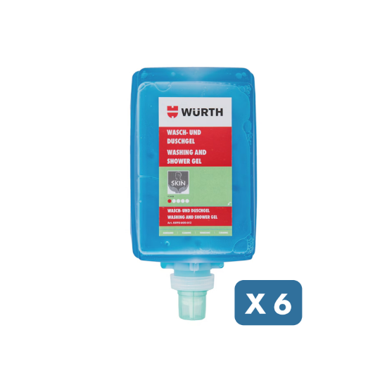 Slika 6 x modro milo za roke (150 ml)