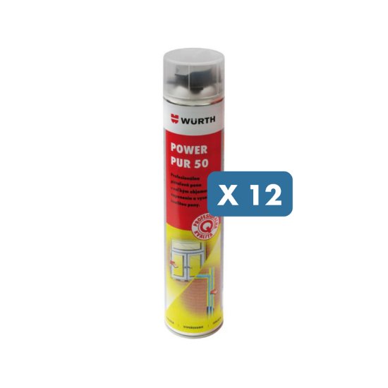 Slika 12 x montažna PU Pena, 750 ml