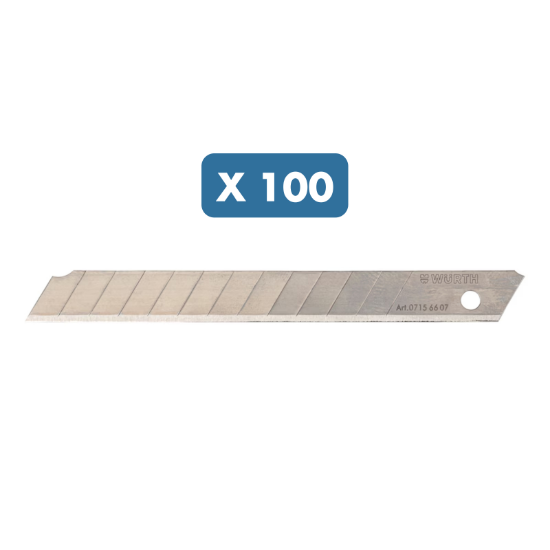 Slika Nadomestna rezila MultiPack, 9 mm (100 kosov)  "Standard"