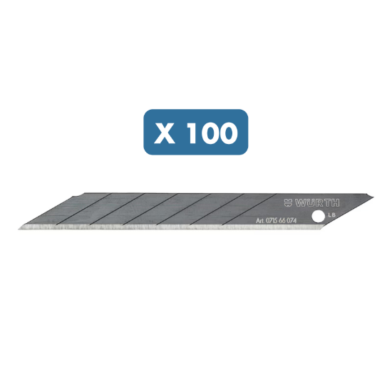 Slika Nadomestna rezila MultiPack, 9 mm (100 kosov s 30° konico