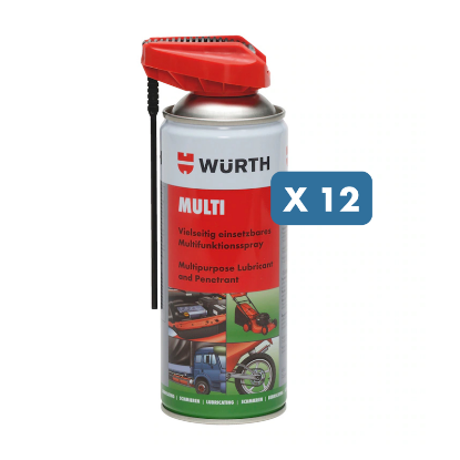 Slika 12 x večnamensko mazivo Multi, 400 ml