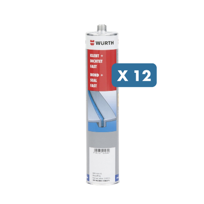 Slika 12 x 310 ml hitrosušeča siva lepilno tesnilna masa