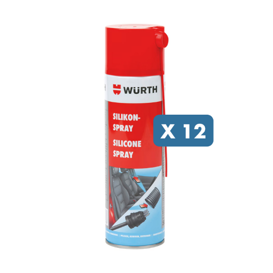 Slika 12 x silikon sprej, 500 ml