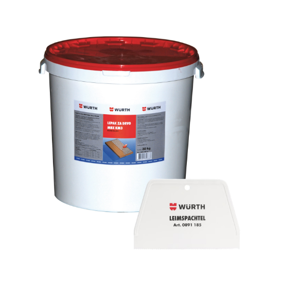 Slika Lepilo za hladno lepljenje D3 (30 kg) + spatula