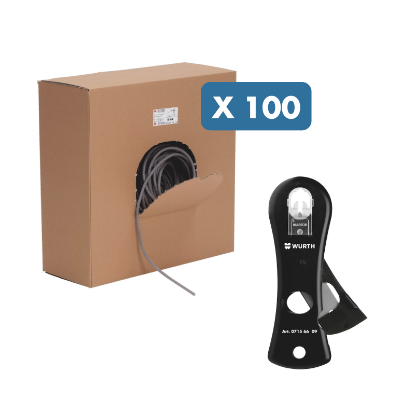 Slika Polnilni izolacijski material 40 mm + nož za kartuše