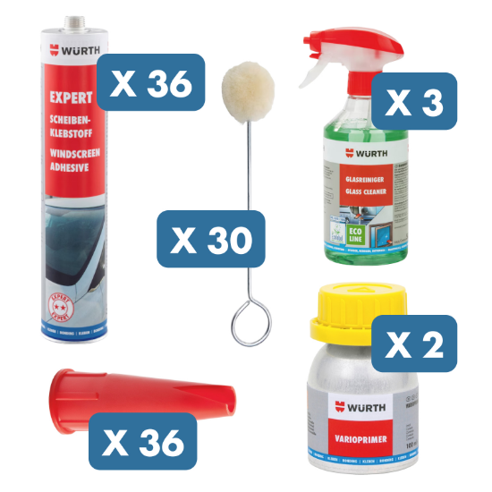 Slika Lepilo za steklo Expert z vsemi pripomočki MultiPack 36 