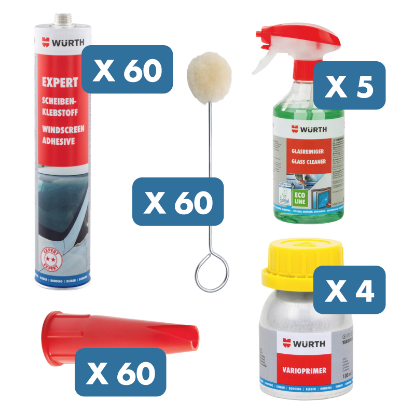 Slika Lepilo za steklo Expert z vsemi pripomočki MultiPack 60 