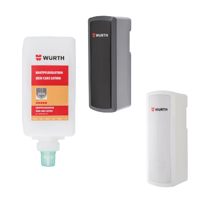 Slika Negovalni losjon (1000 ml) + brezkontaktni dozirnik (črn/bel)