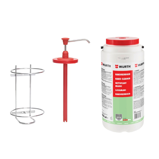 Slika Milo za roke "N-Plus (4000 ml) + dozirnik in stenski nosilec