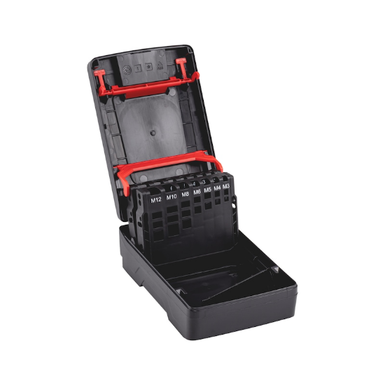 Slika PRAZNA KASETA ZA SPIRALNE SVEDRE-14DEL