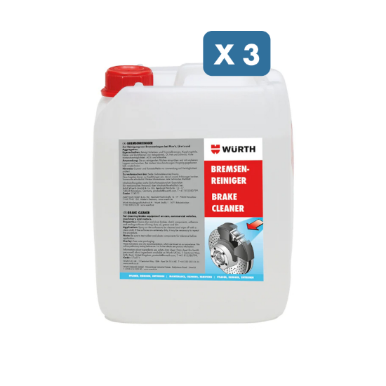 Slika 3 x čistilo za zavore Brake Cleaner, 5 L