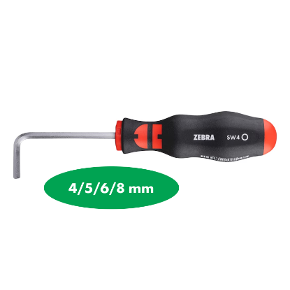 Slika Imbus kotni izvijač (4/5/6 ali 8 mm)