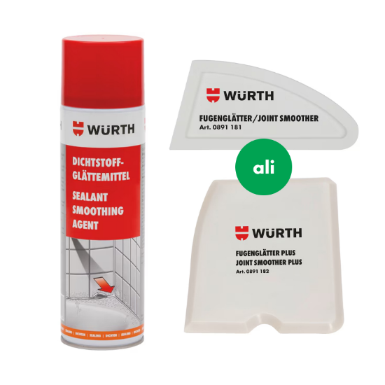 Slika GLADILNA TEKOČINA V SPREJU (400 ML) + GLADILO ZA FUGE/GLADILO ZA FUGE PLUS