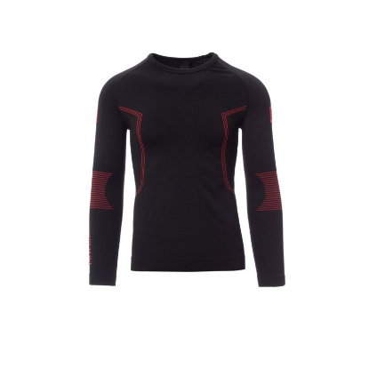 Slika Funkcijska dolga majica, črna