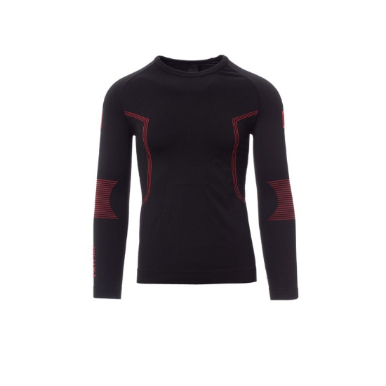 Slika Funkcijska dolga majica, črna