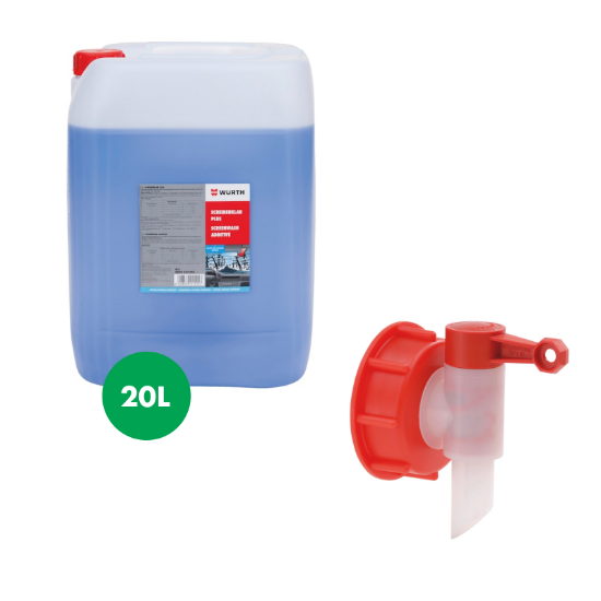 Slika Čistilo za steklo "Plus" (20 l) + izlivna pipa