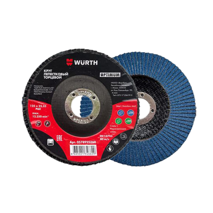 Slika Upognjena lamelna plošča, 115 mm