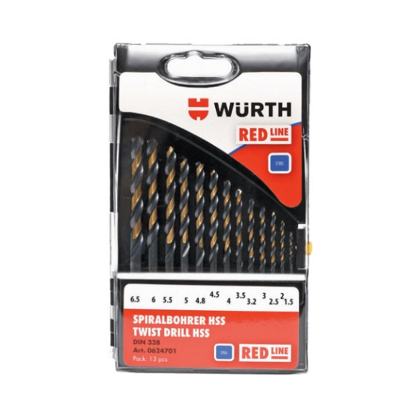 Slika 19-delni set spiralnih  svedrov