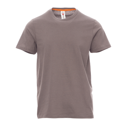 Slika KRATKA DELOVNA MAJICA SUNSET-SIVA- vel. M - 5 kos