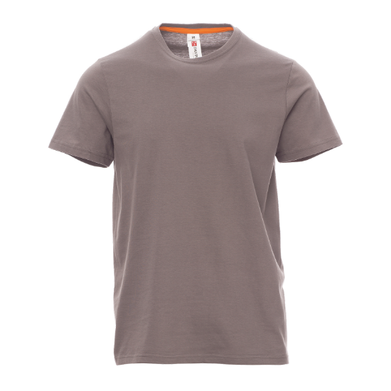 Slika KRATKA DELOVNA MAJICA SUNSET-SIVA- vel. M - 5 kos