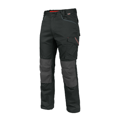 Slika DELOVNE HLAČE  STRETCH X, ANTRACITNE BARVE