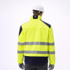 Slika DELOVNA JAKNA SOFTSHELL, NEON RUMENA/MODRA