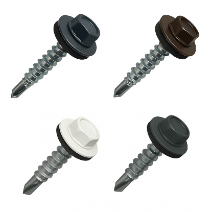 Slika SAMOVRTALNI KLEPARSKI VIJAK S 6KT GLAVO, PREMER 4.8 MM, 100/250 KOSOV
