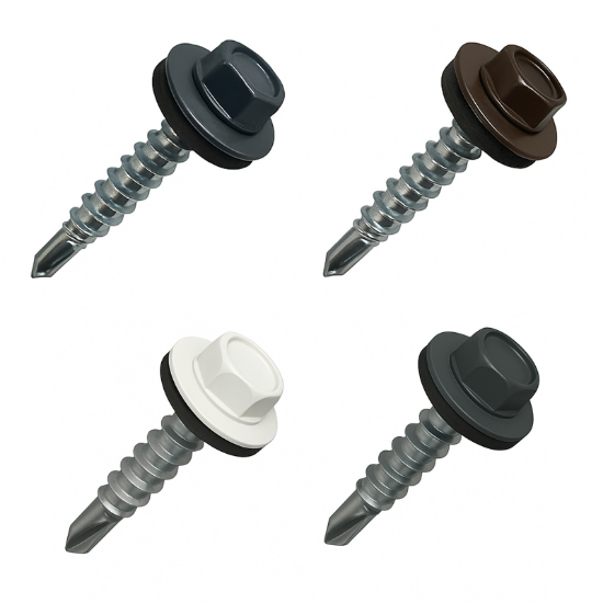 Slika SAMOVRTALNI KLEPARSKI VIJAK S 6KT GLAVO, PREMER 4.8 MM, 100/250 KOSOV